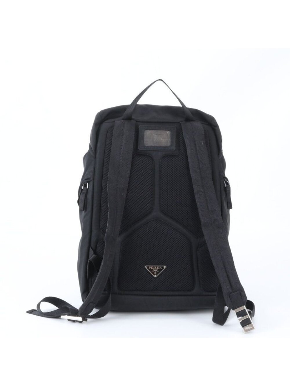 Prada Tessuto Nylon Backpack Black - Picture 3 of 9